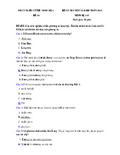 Đề thi thử tốt nghiệp THPT 2025 môn Địa lí bám sát đề minh họa - Đề 30