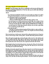 Đề cương ôn tập  môn Kinh tế chính trị | Trường đại học Mở Hà Nội