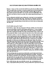 Phân tích kinh tế trong nghiên cứu nhi khoa | Đại học Y Dược Thành phố Hồ Chí Minh