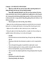 Câu hỏi ôn tập môn Quản trị marketing | Học viện Công Nghệ Bưu Chính Viễn Thông