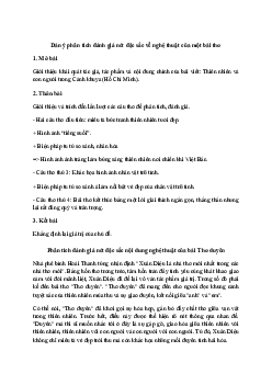 Văn mẫu lớp 10: Viết văn bản nghị luận phân tích, đánh giá một bài thơ (Dàn ý + 4 Mẫu) Ngữ Văn 10 Chân trời sáng tạo
