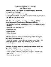 TOP 20 câu hỏi của đề cương ôn tập học phần Giải phẫu cơ bản | Trường Đại học Phenikaa