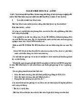 Đề Cương Chi Tiết Môn Triết học Mac - Lenin | Trường Đại học Khoa học, Đại học Huế