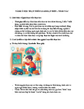 Giáo trình Tâm lý học nhận thức giai đoạn tiền - thao tác môn Tâm lý học đại cương | Trường Đại học Luật Hà Nội