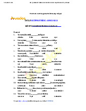 Ôn tập liên từ tiếng anh cơ bản và đáp án  môn English Studies| Trường Đại học Thăng Long