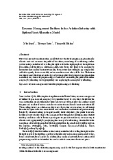 Revenue Management in Aviation: Optimal Seat Allocation Model | Môn Deterministic Models in Operations Research - Trường Đại học Quốc tế, Đại học Quốc gia Thành phố Hồ Chí Minh