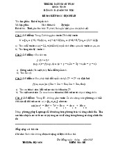 Đề cương môn đại số tuyến tính- Trường Đại học bách khoa - Đại học đà nẵng.