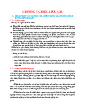 Chương 7: Chiến lược Giá Trong Marketing và Kinh Doanh