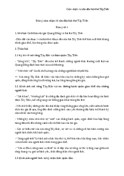 Cảm nhận 14 câu đầu bài thơ Tây Tiến (2 Dàn ý + 9 mẫu) | Văn mẫu 12