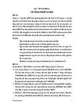 C2 - BÀI TẬP KẾ TOÁN THUÊ TÀI SẢN CHƯƠNG 2