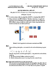 Đề thi số 1 Kỹ thuật xử lý và Truyền thông đa phương tiện giữa kỳ 1 năm học 2022-2023 | Trường Đại học Công nghệ, Đại học Quốc gia Hà Nội