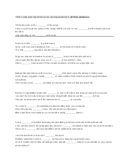 Think of one word only which can be used appropriately in all three sentences - CAE