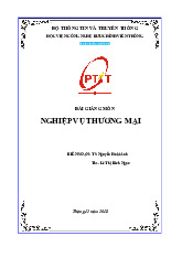 Bài giảng môn Nghiệp vụ trong ngân hàng thương mại | Học viện Công Nghệ Bưu Chính Viễn Thông