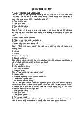 Đề cương ôn tập Marketing căn bản | Trường Đại học Kinh Tế Quốc Dân