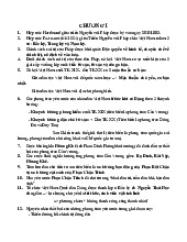 Tóm tắt Môn Lịch sử Đảng: Các sự kiện quan trọng từ 1883 đến 1996 | Đại học Cần Thơ