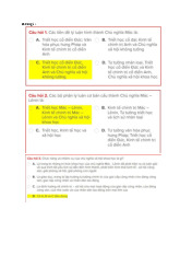 Chủ nghĩa xã hội khoa học - Tổng hợp các câu hỏi Chương 1, 2, 3. Môn Chủ nghĩa xã hội khoa học | Đại học Công nghệ Thành phố Hồ Chí Minh