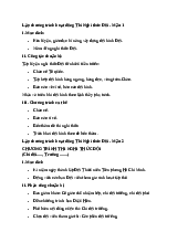 Lập chương trình hoạt động Thi Nghi thức Đội | Tập làm văn 5 Kết nối tri thức