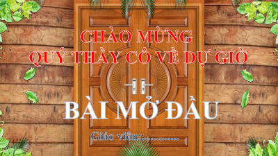 Bài mở đầu  | Bài giảng PowerPoint Địa Lí 6 | Cánh diều