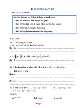 Bài Tập Toán 7 Cộng Trừ Đa Thức Có Lời Giải