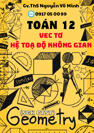 Bìa Hình 12 tập 01 | Toán 12