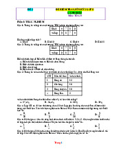 Đề Thi Giữa Học Kỳ 2 Toán 8 Cánh Diều Giải Chi Tiết Đề 2