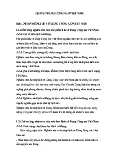 Tài liệu Về Lịch Sử Đảng Cộng Sản Việt Nam: Cương Lĩnh Và Thực Tiễn