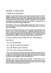 Giới thiệu chung về tập đoàn Apple | Thương mại điện tử | Đại học Tôn Đức Thắng