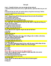 Đề cương môn Tư tưởng Hồ Chí Minh - Trường Đại học lao động -  xã hội.