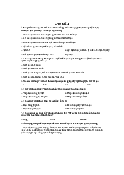 Câu hỏi ôn tập - Triết học Mác Lenin| Đại học Kinh Tế Quốc Dân