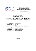 Báo cáo thực tập nhận thức chương trình 1 - Tài liệu tham khảo | Đại học Hoa Sen