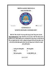Nguyên nhân và giải pháp của tình trạng ly hôn tại Việt Nam hiện nay | Bài thảo luận chủ nghĩa xã hội khoa học