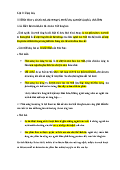 Đề cương ôn tập môn Kinh tế chính trị | Đại Học Hà Nội