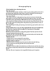 Đề cương ôn tập Pháp luật - Pháp luật đại cương | Trường Đại học Văn hóa Hà Nội