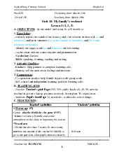 Giáo án môn Tiếng anh lớp 4 tuần 26 - Unit 15: My family’s weekend | Bộ sách Global Success | Tiểu học ( Chương trình mới)