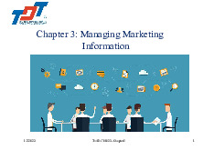 Chapter 3: Insights into Managing Marketing Information Systems | Nguyên Lý Marketing | Đại học Tôn Đức Thắng