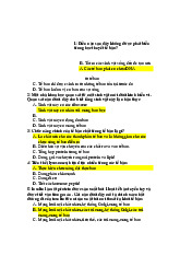50 câu trắc nghiệm môn Vật lý lý sinh mới nhất | Trường Đại học Y Dược Thành phố Hồ Chí Minh