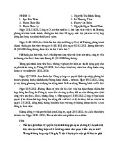 Bài tập nhóm môn luật lao động | Trường Đại học Luật, Đại học Quốc gia Hà Nội