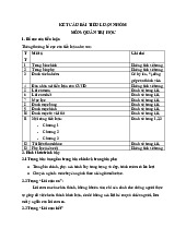 Tiểu luận nhóm Kết cấu môn Quản trị học | Đại học Hà Tĩnh