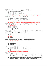 Tổng hợp trắc nghiệm môn Luật hình sự và Nhà nước | Pháp Luật Đại Cương | Trường Đại học Hà Nội