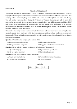 PASSAGE 5_Theme 5. Jobs and Employment (Công việc và tuyển dụng)