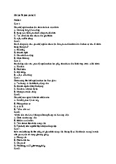 QUẢN TRỊ NHÂN LỰC - Trắc nghiệm tổng hợp kiến thức quản trị nhân lực