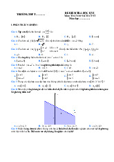 Đề thi học kỳ 1 môn Toán lớp 10 năm học 2024 - 2025 - Đề số 4 | Bộ sách Chân trời sáng tạo