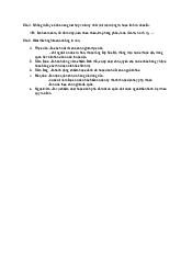 Bài tập Nhập môn môn Việt ngữ học | Đại Học Hà Nội