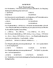 Bài tập 2 vật lý đại cương | Đại học Nguyễn Tất Thành