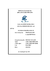 Website bán đồ ăn - Đồ án lập trình web nâng cao | Trường đại học Điện Lực