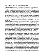 Tóm tắt các thời kỳ lịch sử của Triết học / Trường Đại học Kinh tế - Tài chính thành phố Hồ Chí Minh