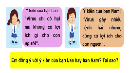 Giáo án điện tử Khoa học tự nhiên 6 bài 24 Chân trời sáng tạo : Virus