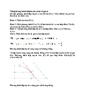 Hướng Dẫn Viết Phương Trình Tiếp Tuyến Trong Toán Học