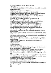 Đề cương môn Tổng quan du lịch - Trường Đại học lao động -  xã hội.