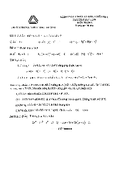 Đề khảo sát giữa HK1 Toán 8 năm 2019 – 2020 trường Lương Thế Vinh – Hà Nội